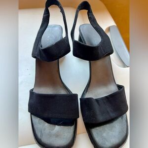 Black Bandolino heel sandals 8 1/2